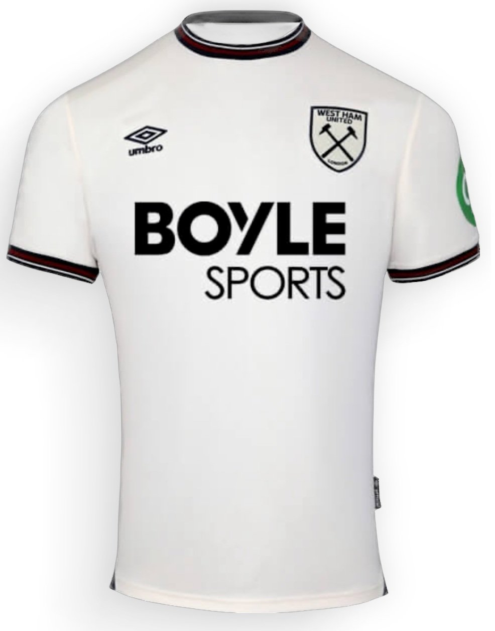 Camisa II West Ham 2025 2026 Umbro oficial 